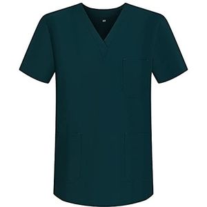 Misemiya - Werkkleding Unisex COL PIC korte mouwen medische unisex - Ref.817, groen 68