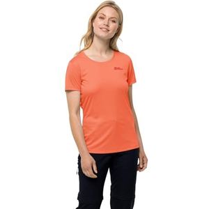 Jack Wolfskin Tech W Guave T-shirt met korte mouwen voor dames, M EU