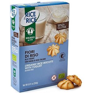 Probios Biologische koekjes met rijstmeel en yogour, glutenvrij, 250 g