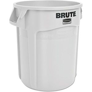 Rubbermaid Commercial Products FG262000WHT Ronde houder, 75,7 l, wit