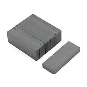 first4magnets Ferriet magneet Y30BH FE50195-10 50 x 19 x 5 mm dikte 1,5 kg grijs 50 mm x 19 mm x 5 mm