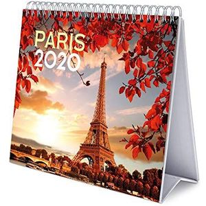 Erik® Paris Deluxe 2020 tafelkalender (17 x 20 cm)