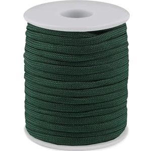 cyclingcolors 1 x polypropyleen touw 4 mm 25 m armband hanger sieraden ketting riem blijven kant riem decoratie naaien, donkergroen