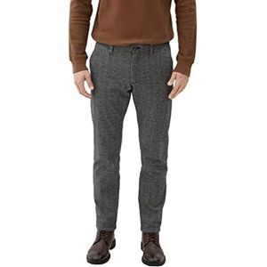 s.Oliver Men's 2121747 Phoenix Regular Fit broek, grijs, 29/30, 29 W/30 L, grijs.