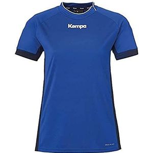 Kempa Prime Shirt Dames Dansshirt Vrouwen, koningsblauw/marineblauw