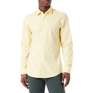 HUGO Koey T-shirt voor heren, licht/pastelgeel, maat 42 lichtgeel/pastel 746 44, lichtgeel/pastel 746