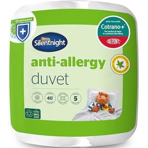 Silentnight Anti-allergisch dekbedovertrek met Du Pont 10,5 tog Wit [Amazon Exclusief]
