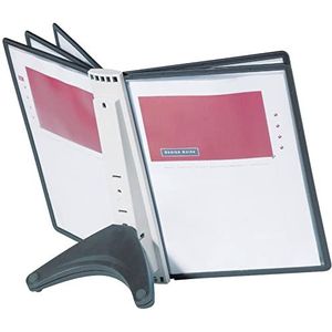Durable 554001 SHERPA® SOHO 5 hoezen voor raadpleging en presentatie van documenten, A4, zwart
