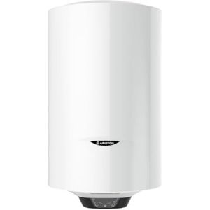 Ariston PRO 1 ECO, elektrische boiler, verticaal, wandmontage, 100 liter, diameter 450 mm, ontworpen en geproduceerd voor installatie in Frankrijk.