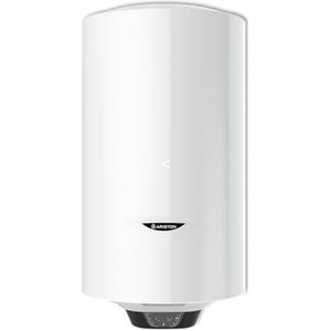 Ariston PRO 1 ECO, elektrische boiler, verticaal, wandmontage, 100 liter, diameter 450 mm, ontworpen en geproduceerd voor installatie in Frankrijk.