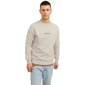 Jack & Jones Jorvesterbro Sweatshirt met ronde hals voor heren, Beige