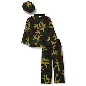 Ciao Militaire Bambino-kostuum voor meisjes, Camouflage