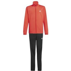 adidas Uniseks kinderen Essentials Big Logo Track Suit, helder rood/wit, 15-16 jaar