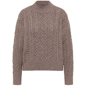 DreiMaster Vintage gebreide trui voor dames, moddermix