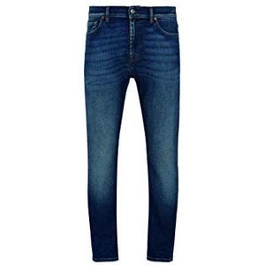 7 For All Mankind skinny jeans heren, Donkerblauw