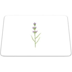 Questo Casa, Rechthoekige muismat, digitaal bedrukt, antislip onderkant, voor kantoor en thuis, 22 x 18 cm