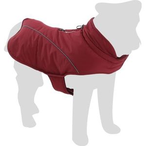 Flamingo Ragna winterjas voor honden, rood, maat 35 cm (A: 35 cm, B: 34 - 38 cm, C: 50 - 54 cm), ideaal voor chihuahua, teckel, shih tzu, mopshond, Cavalier King Charles