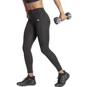 adidas Legging Optime 7/8 pour femme, taille XS, noir