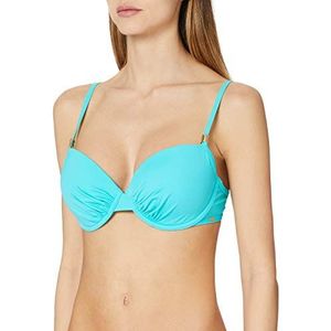 Skiny Dames bikinitop, turquoise – turquoise (Caribi 5874), 90B, turquoise (Caribi 5874)