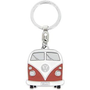 BRISA VW Collection Volkswagen T1 Bulli Bus Sleutelhanger, Oranje, bus T1