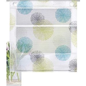 Home Fashion MAGNETROLLO BAMBUSLOOK Rawlins blauw groen 130x60 cm