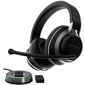 Turtle Beach Stealth Pro Bluetooth multiplatform San Wireless Gaming Headset met Actieve Verwijdering voor Xbox Series X|S, Xbox One, PS5, PS4, PC, Switch & Mobile [Officiële licentie voor Xbox]