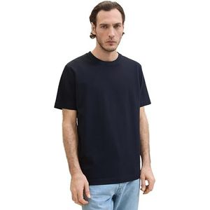 TOM TAILOR T-shirt voor heren, 10668 - Sky Captain Blue