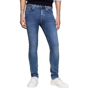 Tommy Hilfiger Slim Bleecker Pstr Creek Blue Jeans voor heren, Blauwe stroom