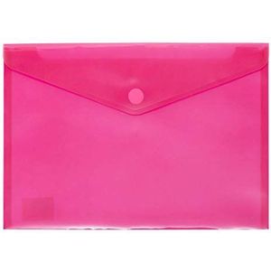 12 stuks enveloppen kunststof roze 04872254