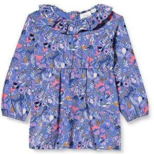 Noa Noa miniature Laikannm dress babyjurk voor meisjes, Druk blauw/roze