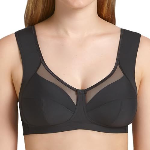 Anita Comfort ontlastingsbeha clara dames, Zwart (Schwarz 001)