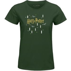 HARRY POTTER T-shirt voor dames, groen, XXL, Groen