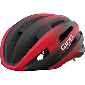 Giro Synthe MIPS II herenhelm, mat, zwart/helder rood, M