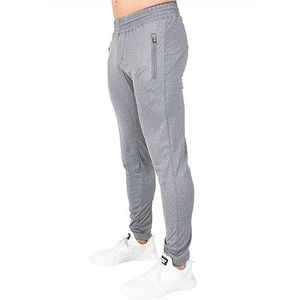 Gorilla Wear Mercury Mesh Pants - grijs - lichte joggingbroek met logo-opdruk - comfortabel voor sport, dagelijks gebruik, vrije tijd, workout, oversized, ademend van polyester, Lichtgrijs