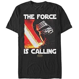Star Wars T-shirt à manches courtes unisexe Force Calling Organic, Noir, S