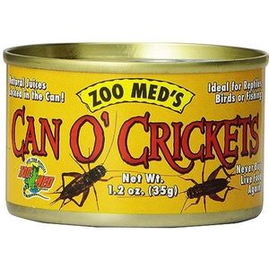 Zoo Med Can O' Crickets Reptiel/Amphibieën Voeding 35 g