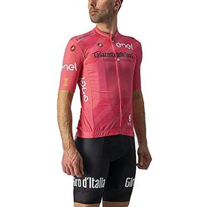 CASTELLI #Giro104 Compet Jrs Still-tuniek voor heren, Roze Giro