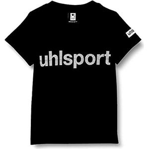 Uhlsport, Shirt met korte mouwen met Essential Promo-logo, Zwart (schwarz)