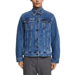 ESPRIT 993ee2g305 Herenjas, 902 / medium gewassen blauw, S