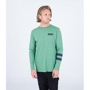 Hurley Oceancare Black Party Ls Tee T-shirt heren, Groen