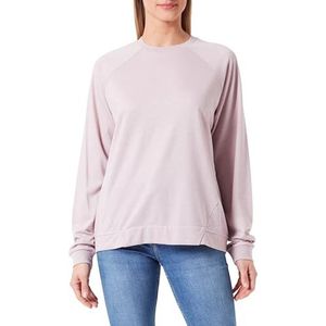Dagi Everfresh sweatshirt met lange mouwen en ronde hals voor dames, Lichtpaars.