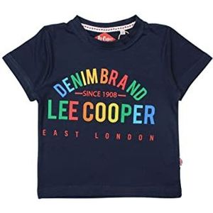 Lee Cooper Lc11544 Tmc S2 T-shirt voor jongens, Marinier