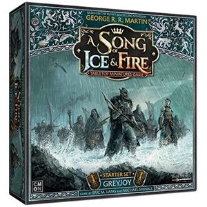 CoolMiniOrNot Inc Greyjoy starterset: een liedje van ijs en vuur, speelfigurenspel, vanaf 14 jaar, 2 spelers en meer, speelduur van 45 tot 60 minuten