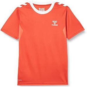 hummel Hmlstaltic Poly Jersey S/S Kids T-Shirt Mixte Enfant, Summer Fig, 176 cm