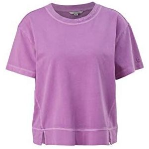 comma t-shirt dames, 4449, donkerroze