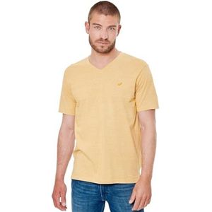 Kaporal Save T-shirt voor heren (1 stuk), Saffro geel