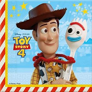 Procos - Pixar Toy Story servetten, 10133982, meerkleurig, Taglia Unica