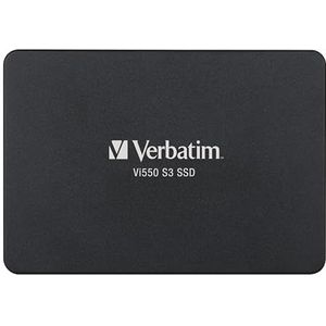 VERBATIM Vi550 S3 SSD - interne SSD 128 GB - Solid State Drive - 2,5 inch interface SATA III - interne harde schijf SSD 3D NAND technologie - SSD 128 GB krachtige SSD - 560 MB/s - zwart