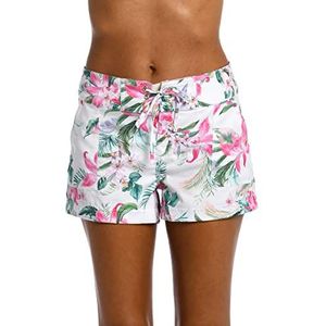 La Blanca Short de bain pour femme, Multi//Mystic Palms, L