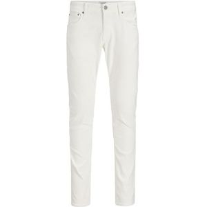 JACK & JONES Jjiglenn Jjoriginal Sq 912 Sn Jeansbroek voor heren, Wit/Denim, Taille 36 / lengte 34